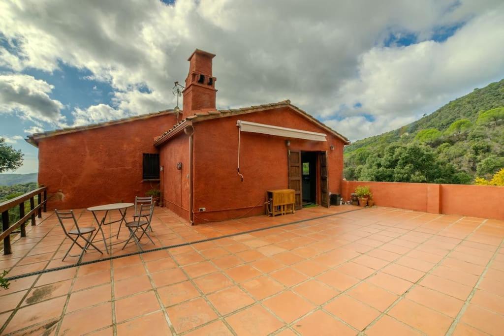 Masia Can Castellar Sant Iscle De Vallalta Exterior foto