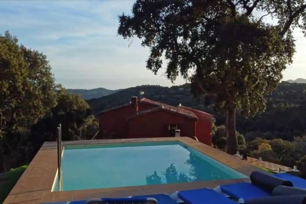 Masia Can Castellar Sant Iscle De Vallalta Exterior foto