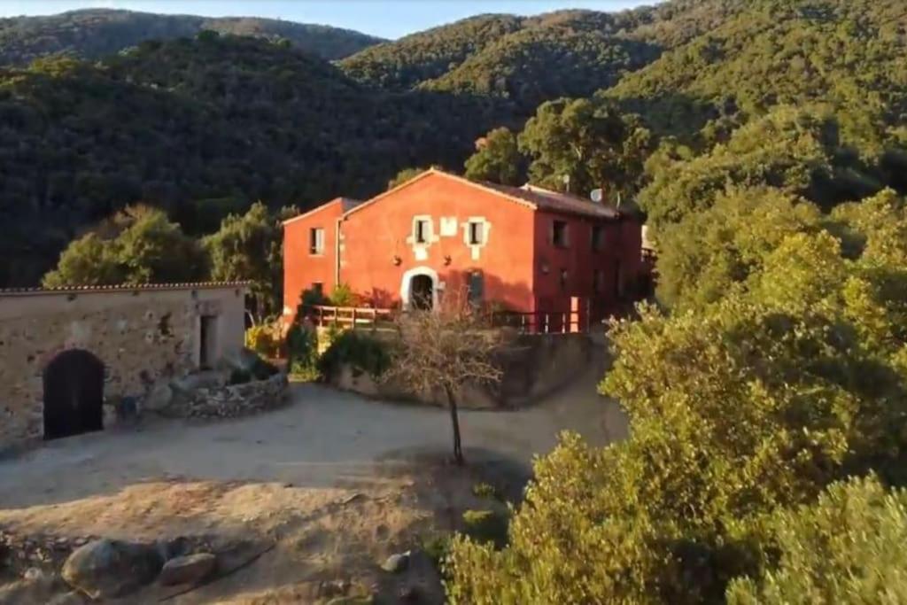 Masia Can Castellar Sant Iscle De Vallalta Exterior foto